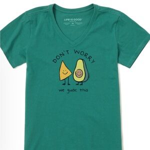 Life is Good Women's We Guac This Crusher Vee